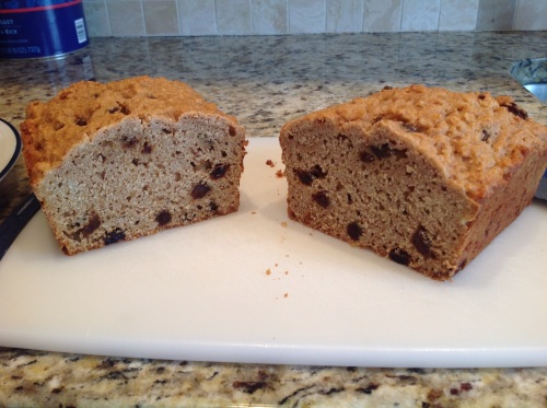 feeding brian: cinnamon raisin quick bread